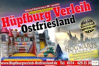 Hüpfburgverleih Ostfriesland | Hüpfburg, Flyer, Harry Potter, Hogwarts | Niedersachsen & Bremen