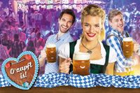 Hüpfburgverleih Ostfriesland | Oktoberfest, Lederhose, Ozapft is, Dirndl, Bier, Flyer | Niedersachsen & Bremen